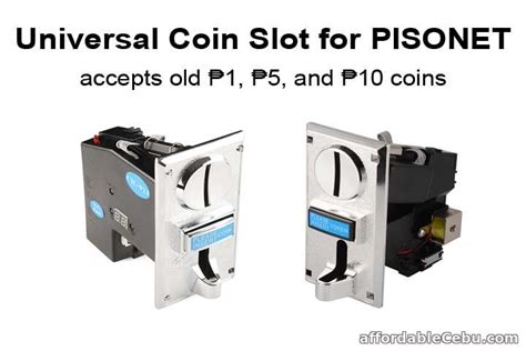 pisonet coin slot sensor problem|Common Coinslot/Multi.